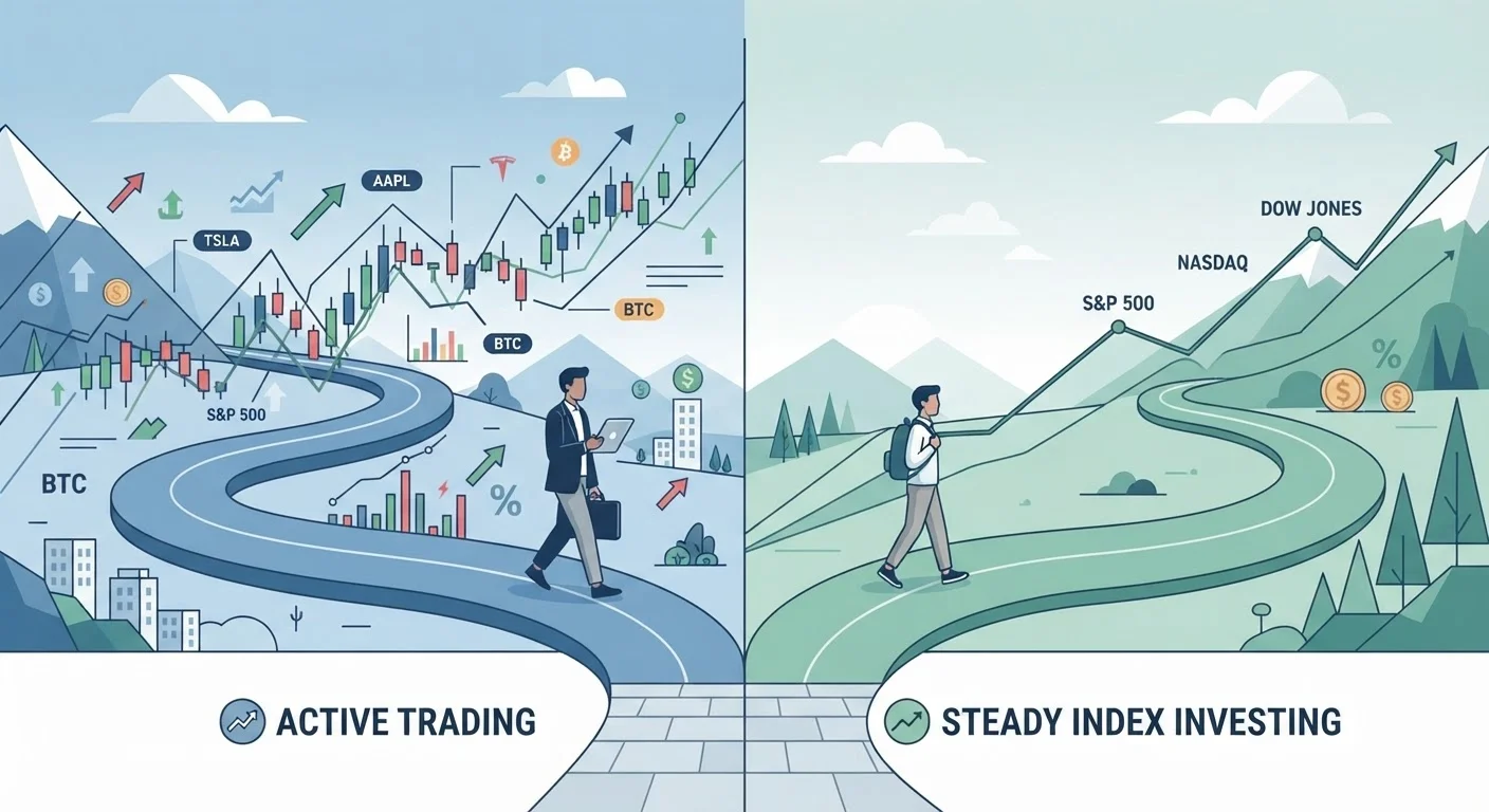 Active Investing vs. Passive Investing: Two Very Different Philosophies