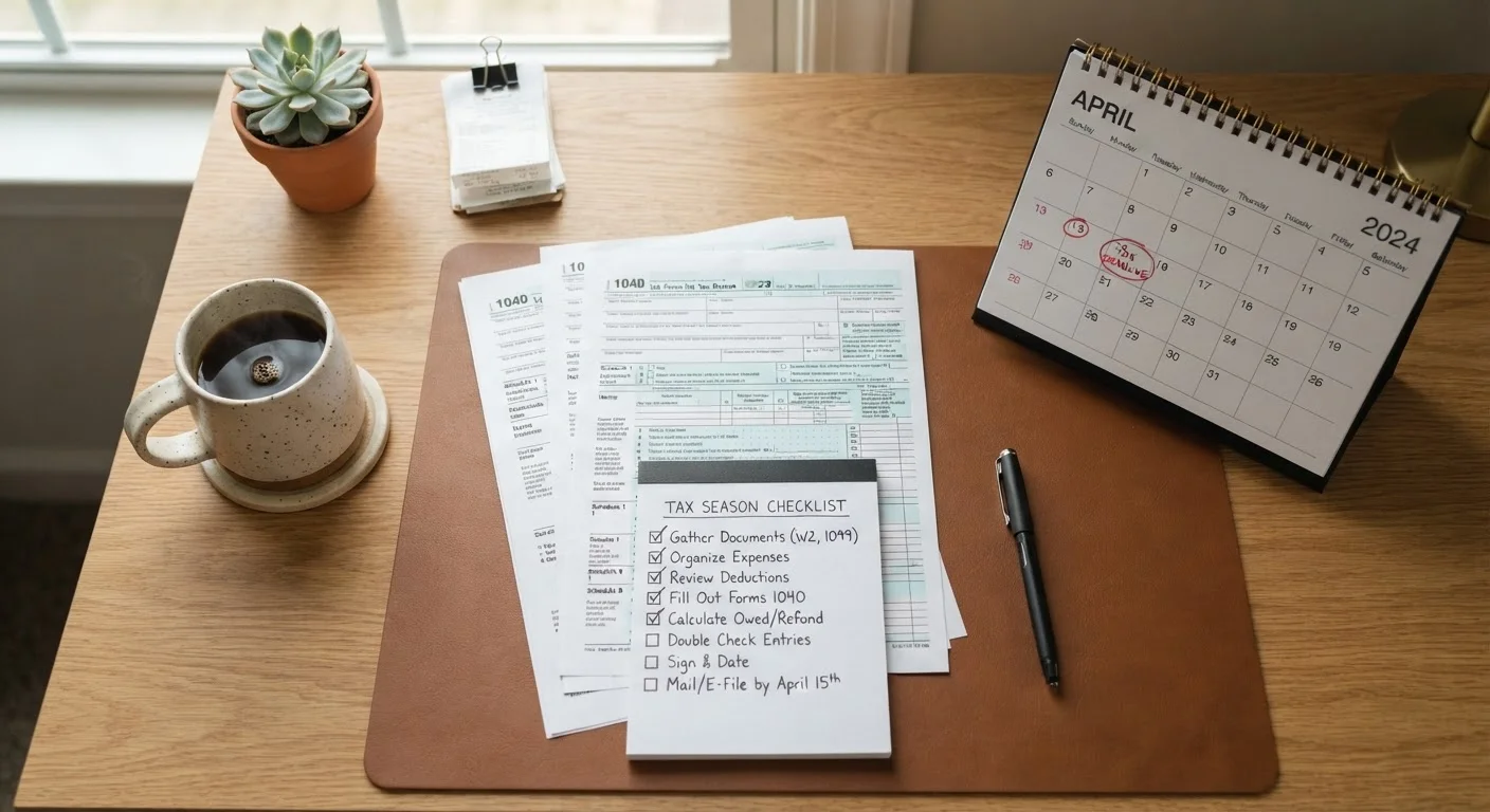 Filing Your Taxes on Time: A Pre-Deadline Preparation Checklist