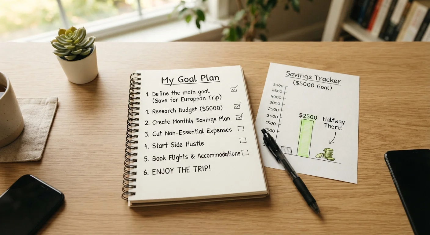 Financial Goals From Vague to Specific: The SMART Framework Explained