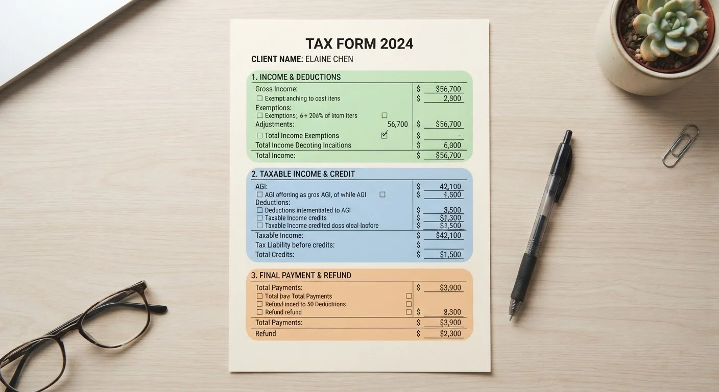Gross Income, Adjusted Gross Income, and Taxable Income: Untangling the Three