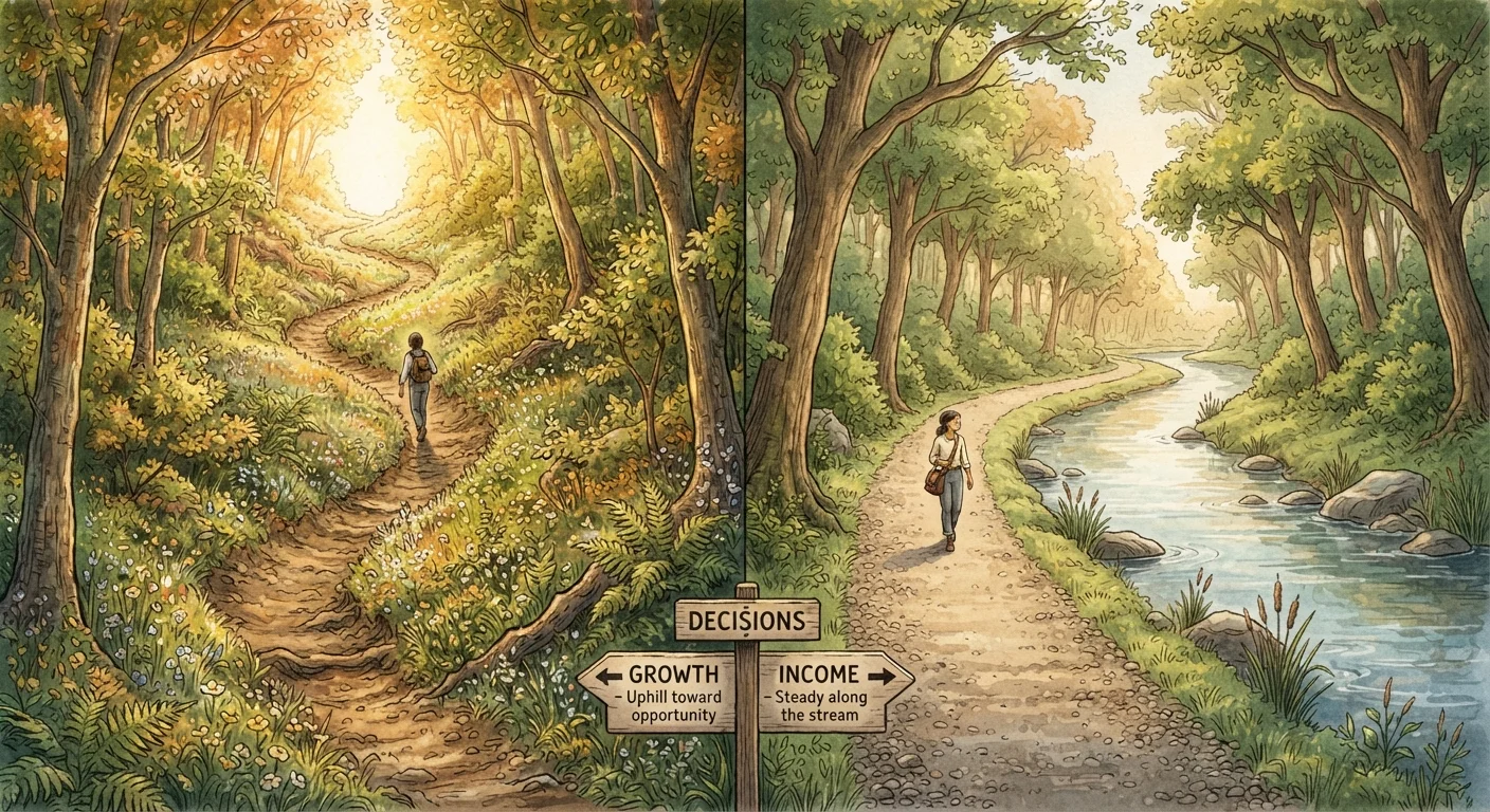 Growth vs. Income Investments: Two Different Goals, Two Different Paths