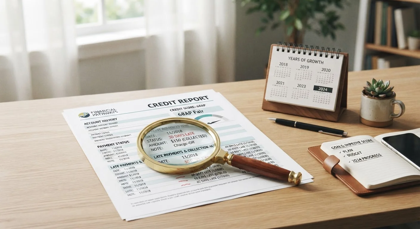 How Long Negative Items Stay on Your Credit Report