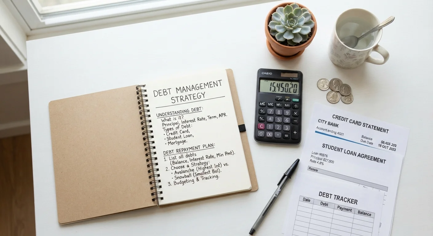 Interest Rate, APR, and Compound Interest: A Debt Glossary