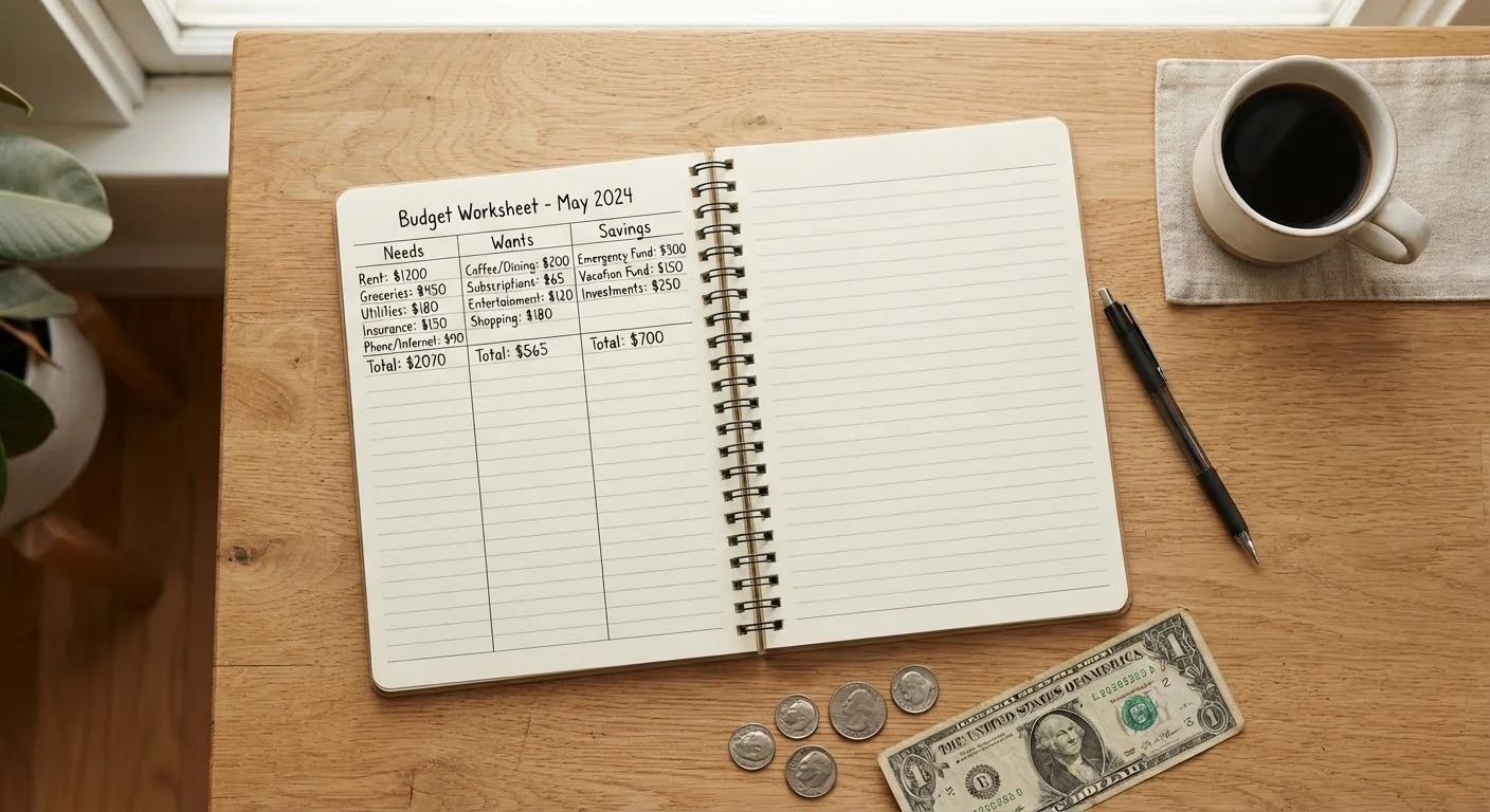 Needs, Wants, and Savings: Drawing the Line in Your Budget
