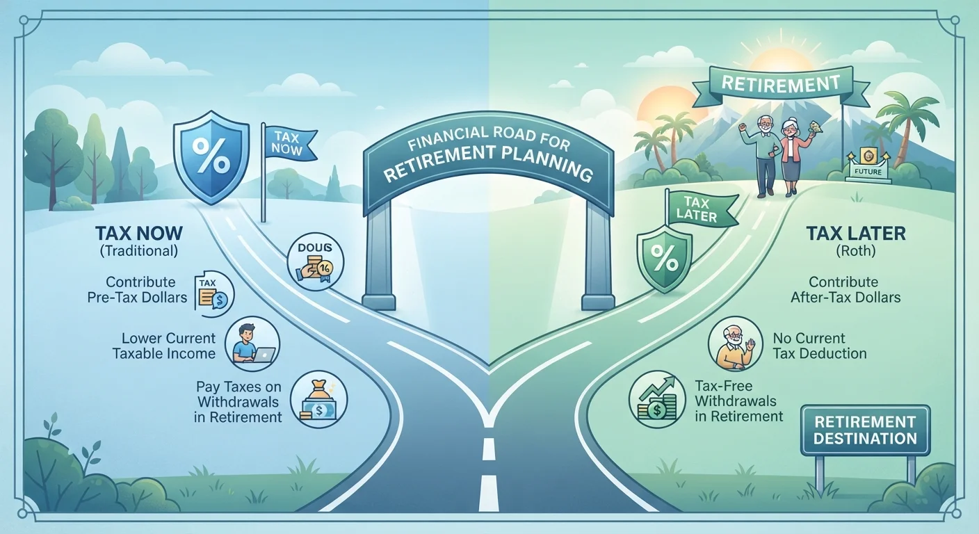 Roth Contributions vs. Traditional Pre-Tax Contributions: A Retirement Saving Comparison