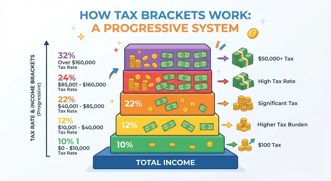 Tax Brackets Demystified: You're Not Taxed One Rate on Everything