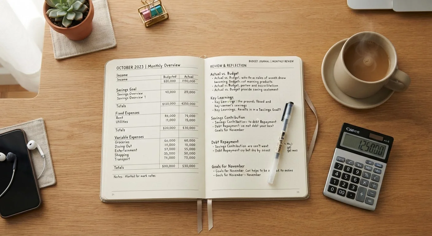 The Monthly Financial Review Checklist Every Beginner Needs