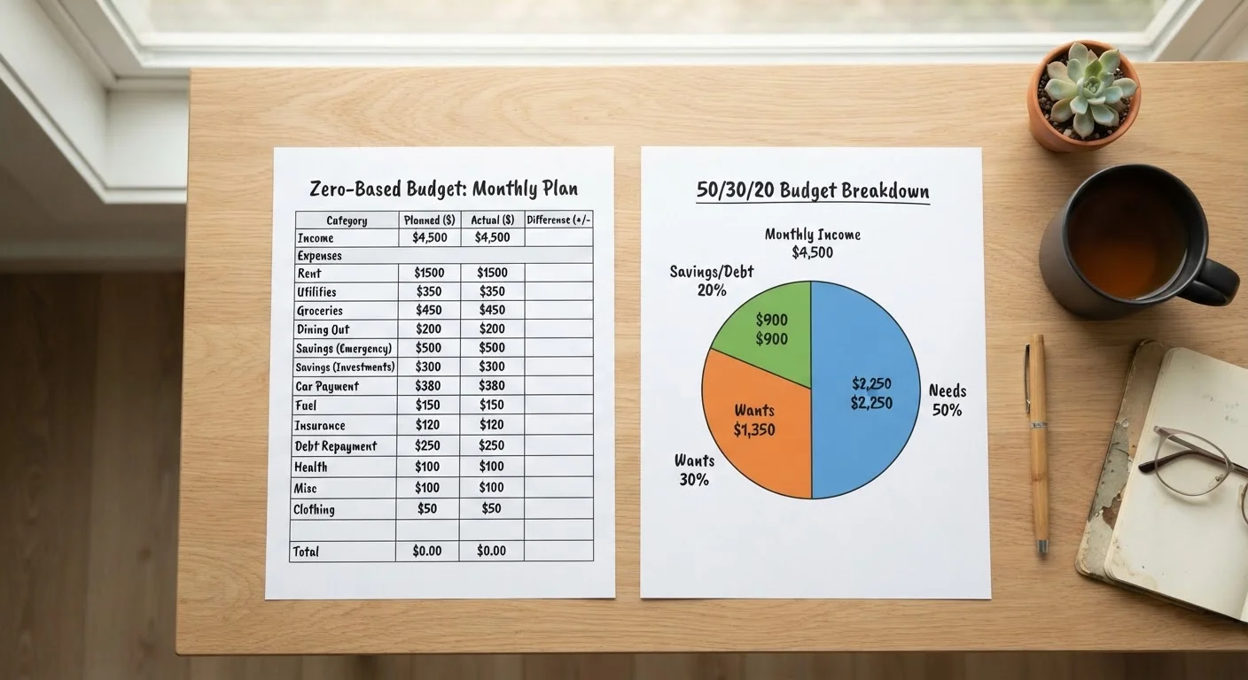 Zero-Based Budgeting vs. the 50/30/20 Method